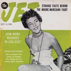 《Jet》杂志1955年9月15日的封面