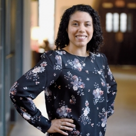A photo portrait of Sabriya Fisher, Assistant Professor of Cognitive and Linguistic Sciences