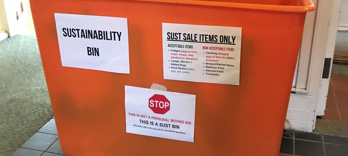 Move out bin
