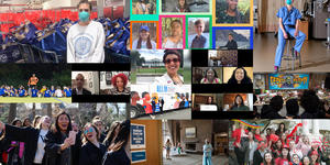 collage of news stories images