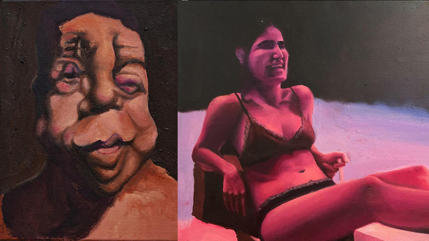 画这些“皮肤上的冥想”