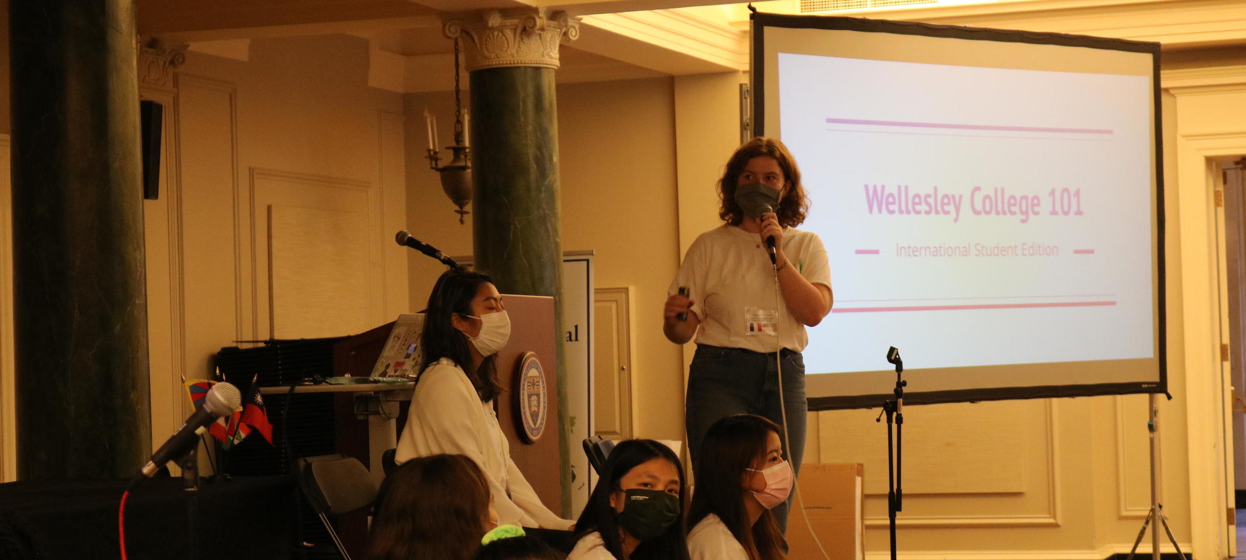 Slater Student Leaders Presenting at International Orientation