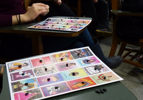 Playing Lotería in Class