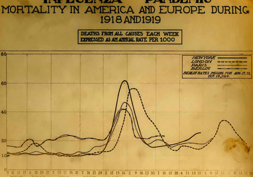 Spanish Flu Death Chart